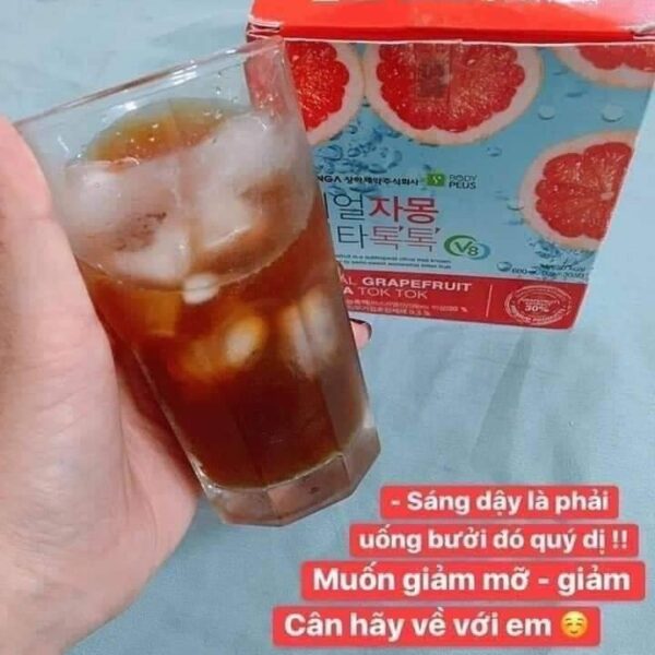 TRÀ GIẢM CÂN VITA BƯỞI VỪA GIẢM CÂN VỪA ĐẸP DA