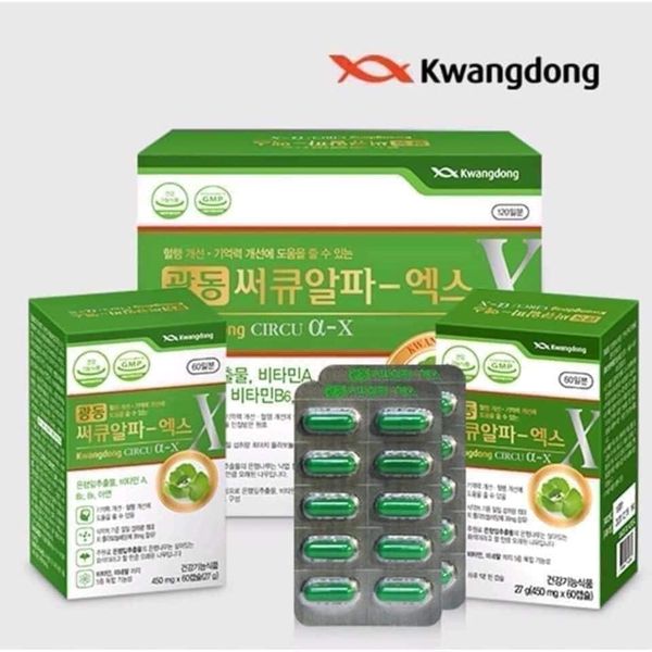 THUỐC BỔ NÃO KWANGDONG HÀN QUỐC.