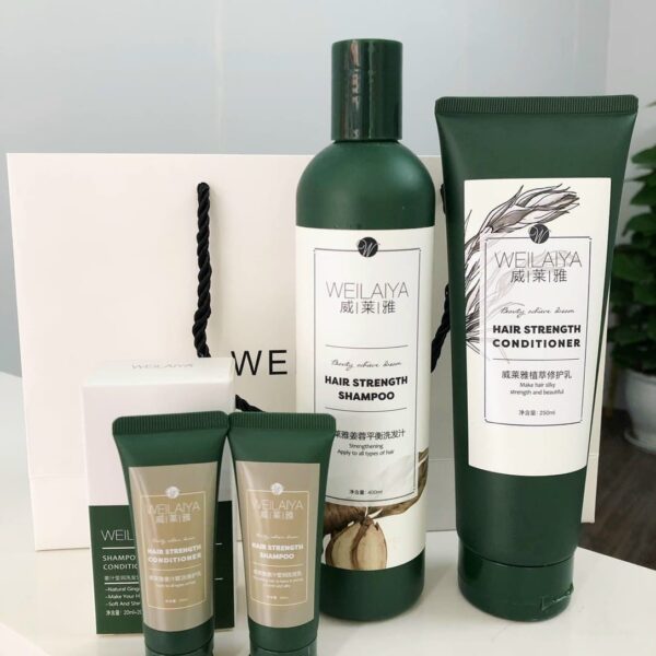 Set 2 gội xả Gừng WEILAIYA