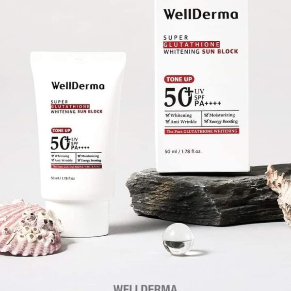 Kem chống nắng WellDerma SUPER GLUTATHIONE