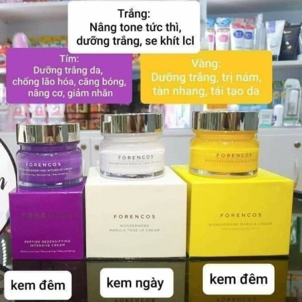 Kem Dưỡng Forencos trắng- WONDERWERK MARULA TONE UP CREAM